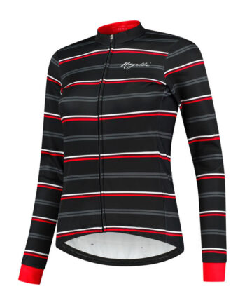 Rogelli Stripe Vinterjakke Dame Windtex Sort Rød Str Sort