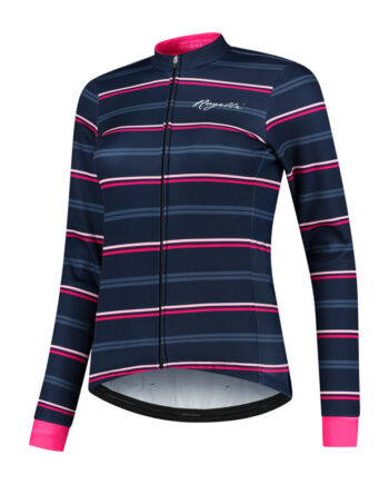 Rogelli Stripe Vinterjakke Dame Windtex Blå Pink Str Pink