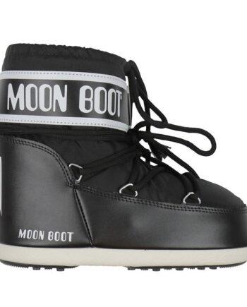Moon Boot Icon Low Nylon Vinterstøvler - Sort Unisex på Udsalg!