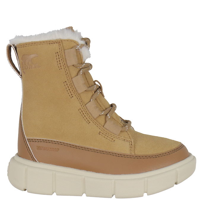 Sorel Vinterstøvler Explorer Iii Tawny Buff Bleached Ceramic Brun Female