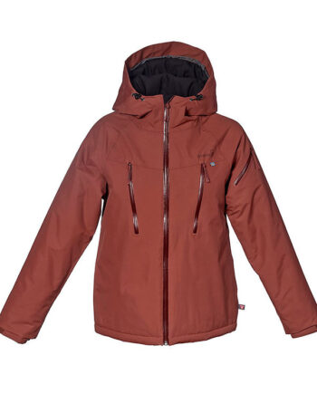 Isbjrn Sweden Vinterjakke Carving Volcano Brun/Rød Unisex