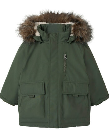 Name Vinterjakke Nmmmaster05 Parka Thyme Grøn Male
