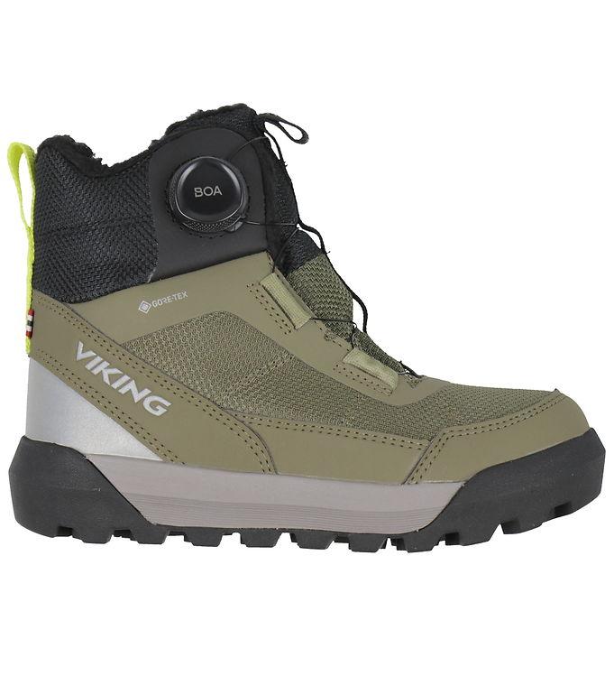 Viking Vinterstøvler Tex Expower Warm Gtx Boa Khaki Grøn Unisex