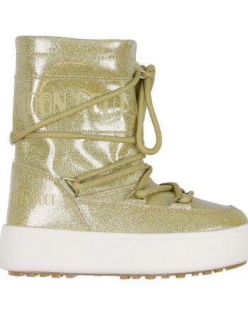 Moon Boot Vinterstøvler Jtrack Tube Glitter Guld Metallic Female