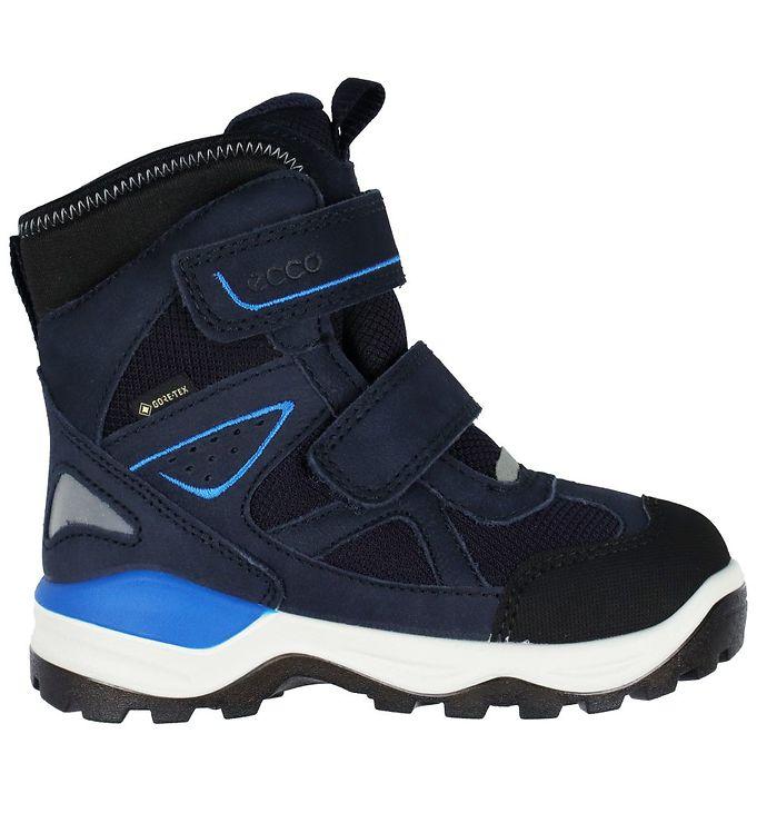 Ecco Vinterstøvler Mountain Tex Black Nightsky - Tilbud!
