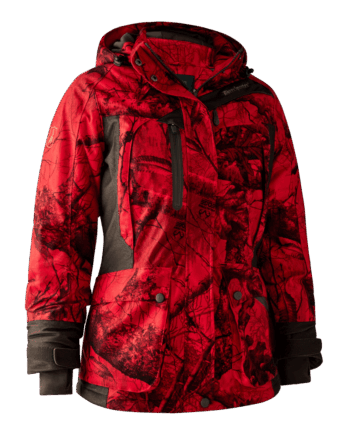 Vinterjakke Rød Dame  Lady Raven Arctic Jakke Deerhunter Realtree Edge Orange REALTREE EDGE®