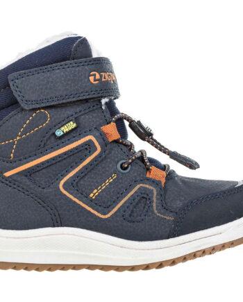 Zigzag Rincet Waterproof Vinterstøvle Børn Navy