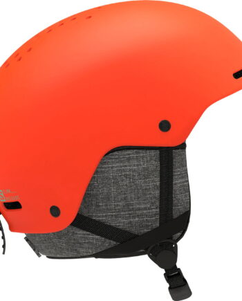 Salomon Brigade Skihjelm Rød og Orange - Fantastisk Tilbud!