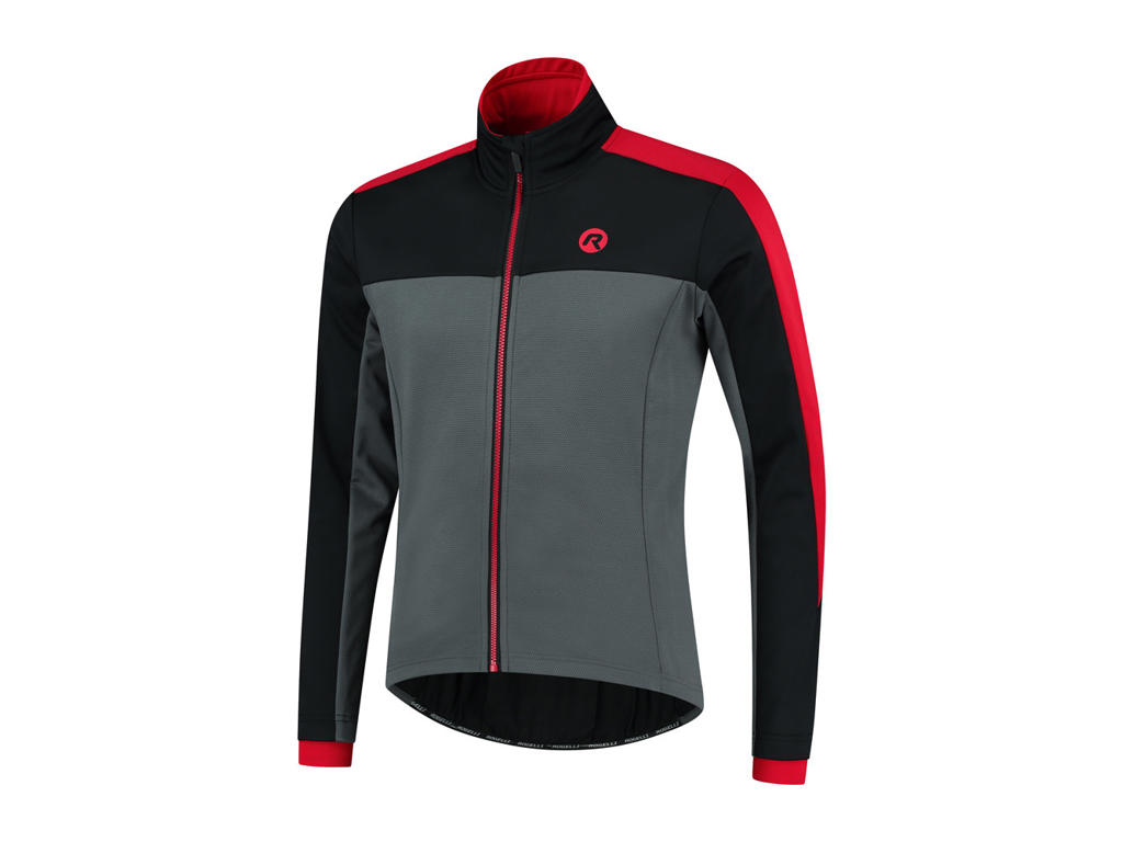 Rogelli Freeze Vinterjakke – Grå, Sort, Rød, Tilbud!