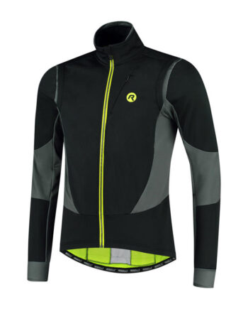 Rogelli Brave Vinterjakke - Sort, Grå, Gul - Godt Tilbud!