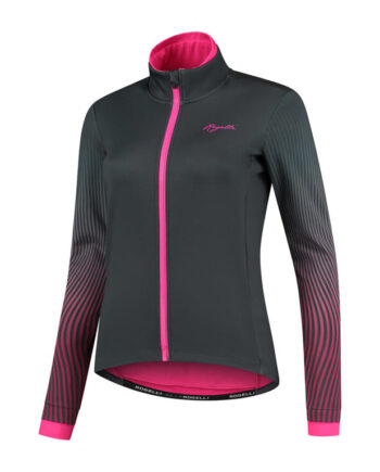 Rogelli Vivid vinterjakke til damer – Grå/Pink på tilbud!