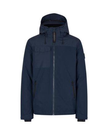 Flaskegrøn Vinterjakke med Hætte – Hurtig Levering!