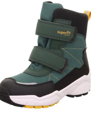 Superfit Vinterstøvler Goretex Grøn Sort Sort