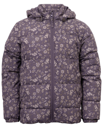 Blød Vinterjakke til Piger – Vintage Violet med Eco Coating