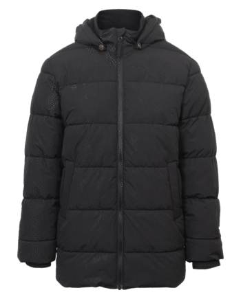 Elegant Vandafvisende Vinterjakke til Piger - Sort