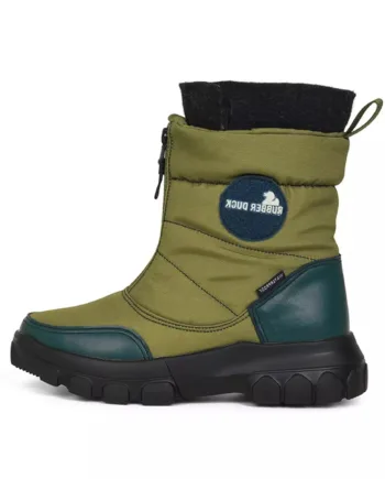 Vintergummistøvler - Rubber Duck Aspen Low Oliven til Udsalg!