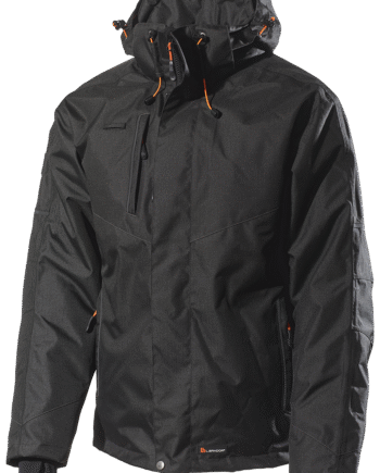 Vinterjakke Foret 2120p Sort Str Sort Unisex