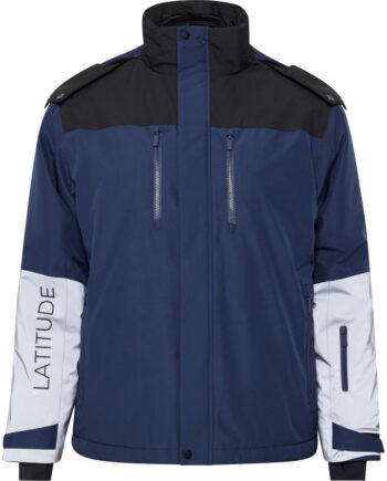 North Latitude Marineblå Skijakke - Hurtig Levering!