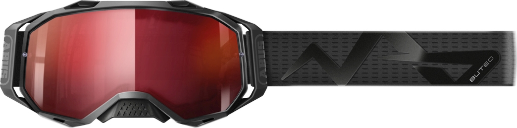 Abus Buteo Goggles – Velvet Black med Klare Linser Udsalg!