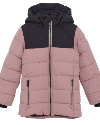 Farverig Vinterjakke til Piger - Woodrose fra Color Kids