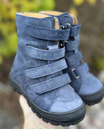 Aurelka Vinterstøvler Jeansblå Med Ekstra Støtte