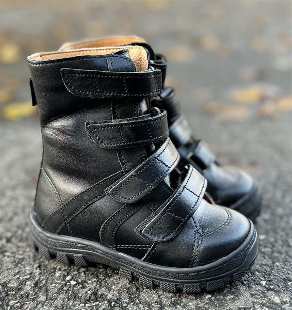 Aurelka Vinterstøvler til Børn – Sort Udsalg med Støtte!