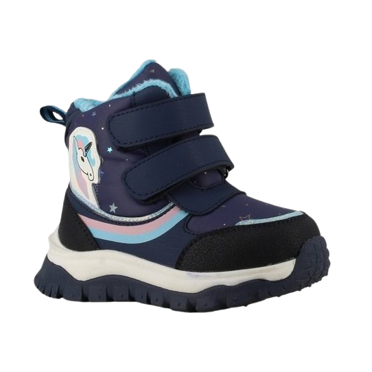 Happy Bee Pige Vinterstøvler Navy Multi Navy-multi