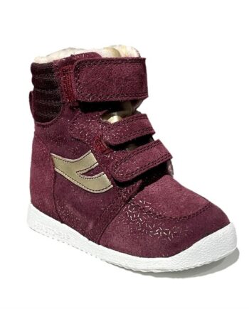 Arautorap Rap Sporty Velcro Vinterstøvler Bordeaux