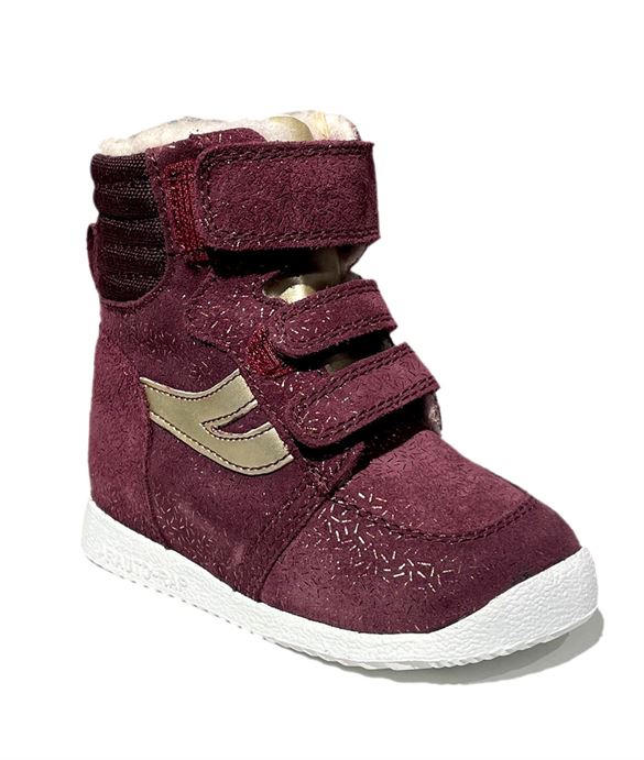 Arauto Rap Sporty Velcro Vinterstøvler i Bordeaux