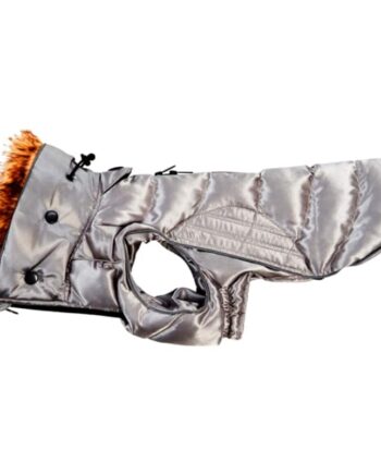 Buster Active Vinterjakke til hunde - Sølv - Fantastisk tilbud!