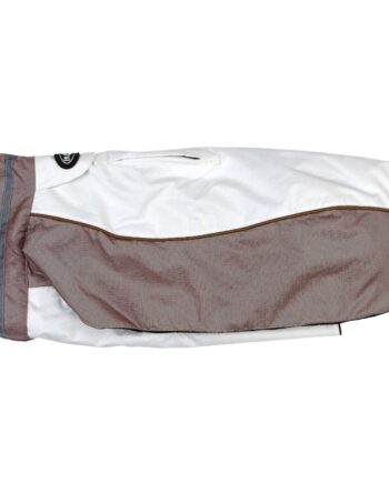 Buster Outdoor Vinterjakke Hvid Brun Hvid