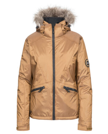 Trespass DLX Meredith Skijakke til Dame – Bronze Tilbud