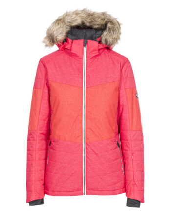 Trespass Tiffany Skijakke til Dame – Rød Nordic Stil