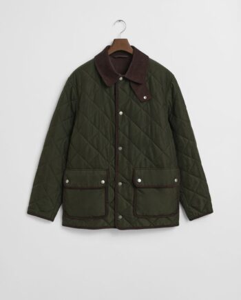 Elegant Vinterjakke i Quiltet Fleece fra GANT