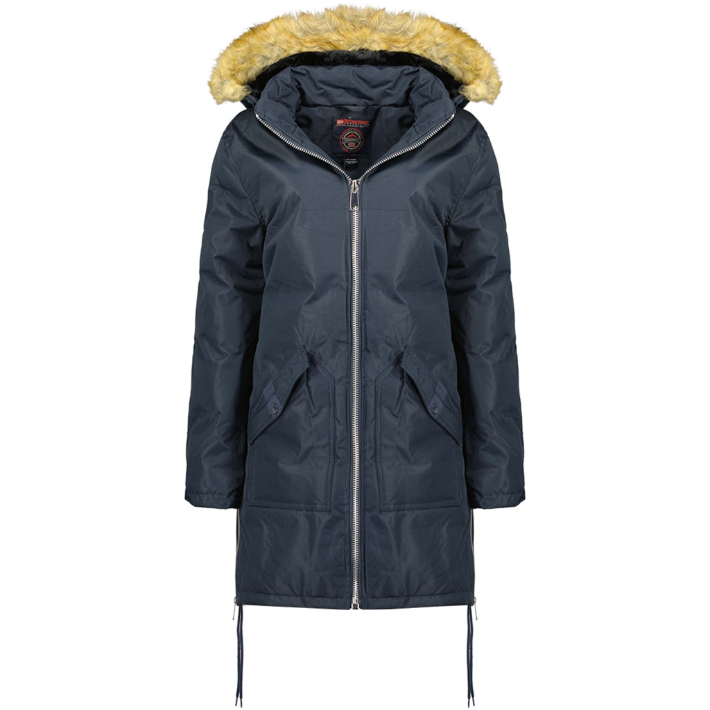 Geographical Norway Dame Vinterjakke Canelle Navy - 599 DKK