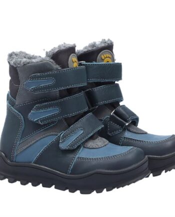 Memo Davos Vinterstøvler Med Ekstra Støtte Grå Blå