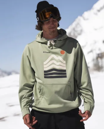 Rollin Hoodie Til Ski Unisex Macha