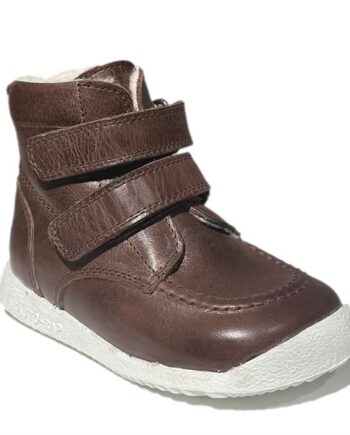 Arautorap Rap Korte Sporty Velcro Vinterstøvler Mørkebrun Java