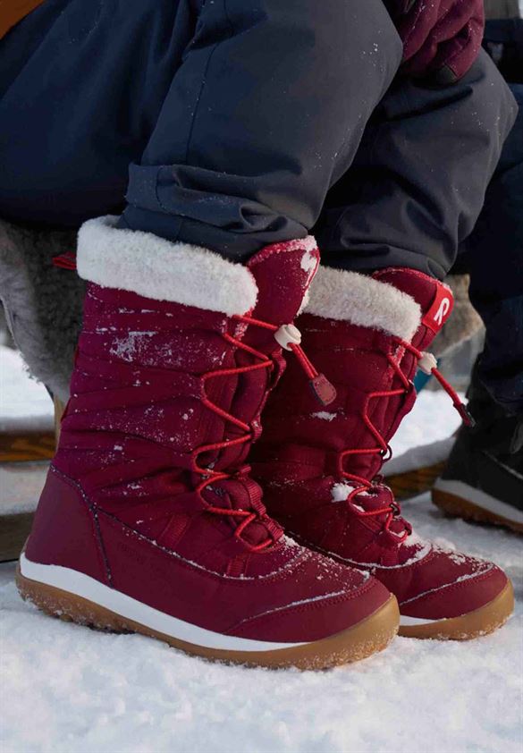 Reima Samojedi Vinterstøvle i Jam Red - Vandtæt og Åndbar
