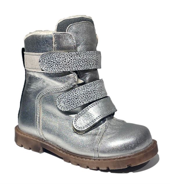 Arauto Rap Velcro Vinterstøvler i Sølv – Super Tilbud!