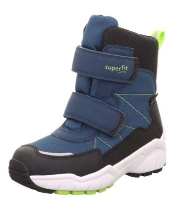 Superfit Vinterstøvler Goretex Blå Sort Sort