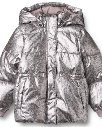 Wheat Pufferjakke Eli Silver Flower Meadow