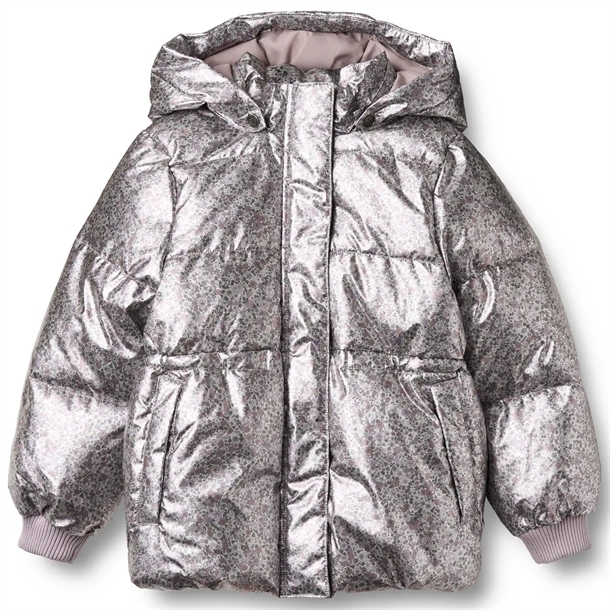 Wheat Pufferjakke Eli Silver Flower Meadow