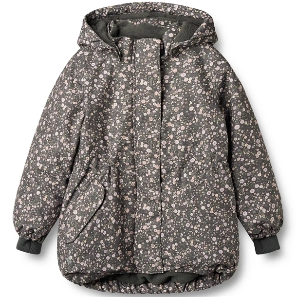 Wheat Vinterjakke Tove Black Sea - Vandafvisende og Smudsafvisende