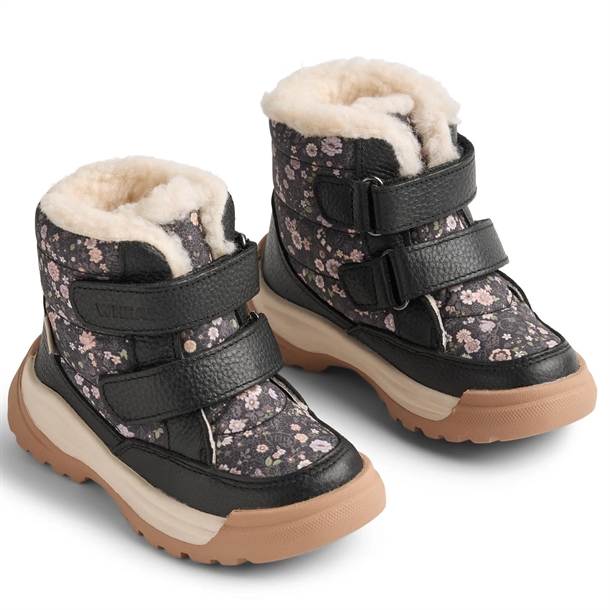 Wheat Millas Tex Black Vinterstøvler til Børn – Udsalg!