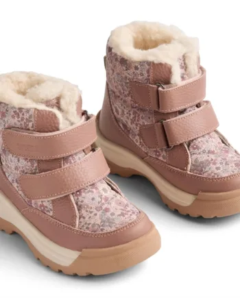 Wheat Vinterstøvler Millas Tex Rose Dust Flowers