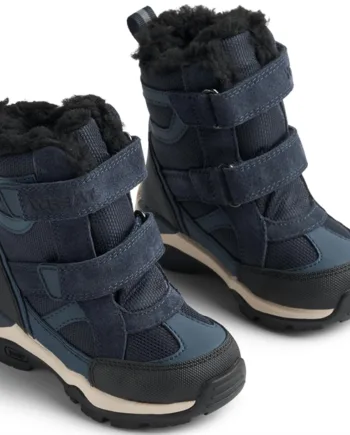 Wheat Vinterstøvler Trailor Tex Navy