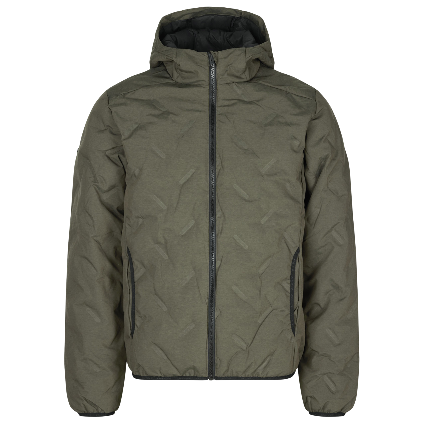 Geyser Vinterjakke til Mænd - Oliven Melange Tilbud!