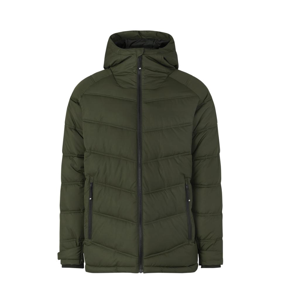 Geyser Vinterjakke – Vandafvisende og Vindtæt i Oliven