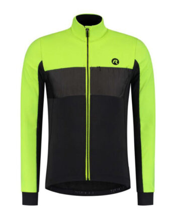 Rogelli Attq Vinterjakke – Sort/Gul til Cykling på Udsalg!